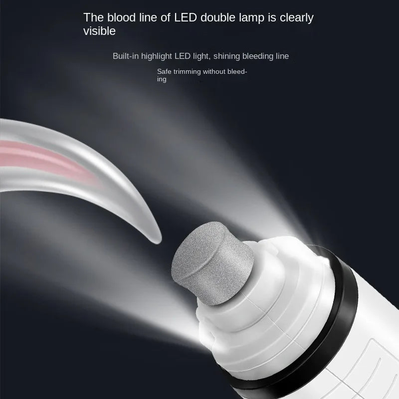 Professional Pet Charging Nail Grinder