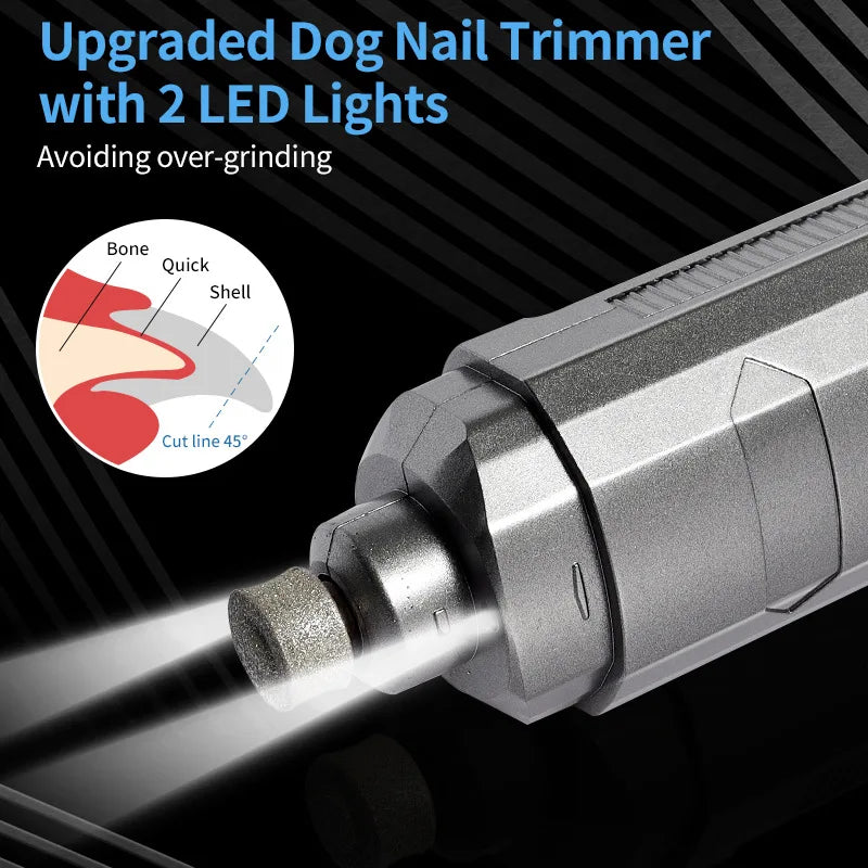 Rechargeable Nail Grinder for Dogs and Cats