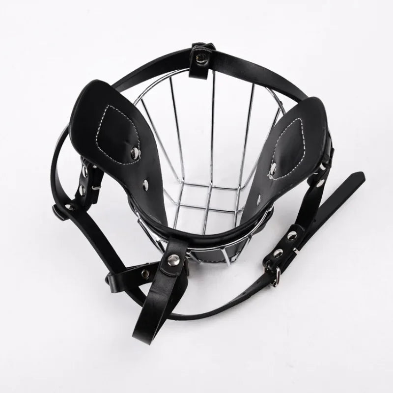 Comfortable Leather Muzzle For Large Dogs
