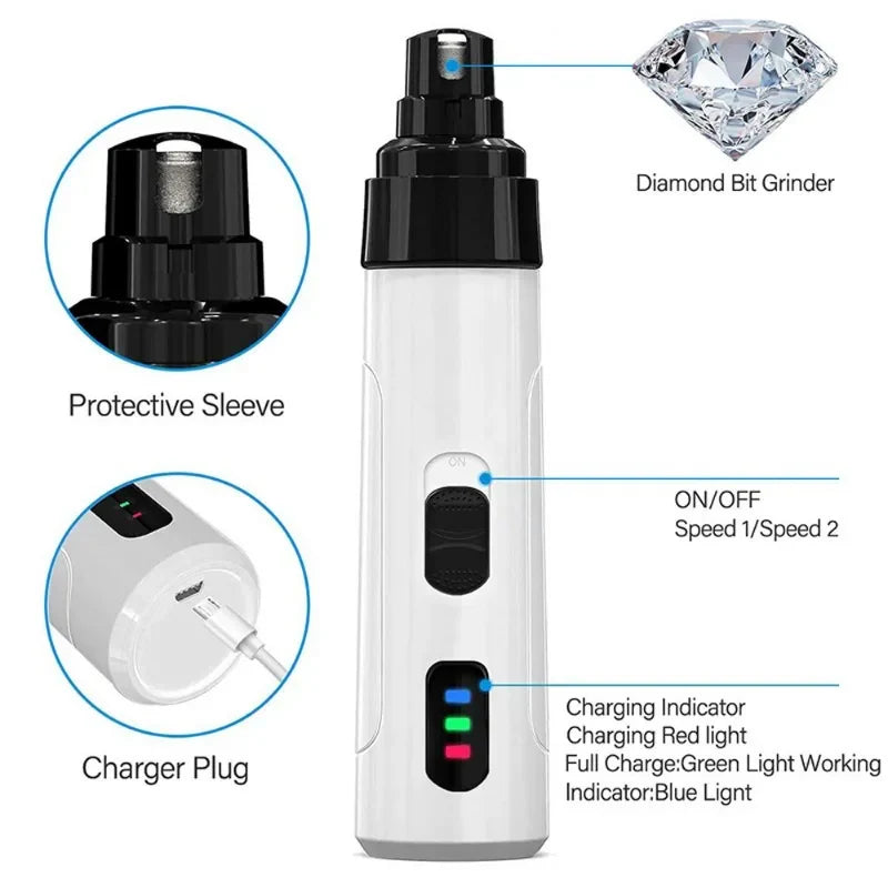 USB Pet Nail Piercing Device