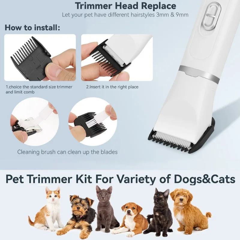 Rechargeable Low Noise Paw Trimmer