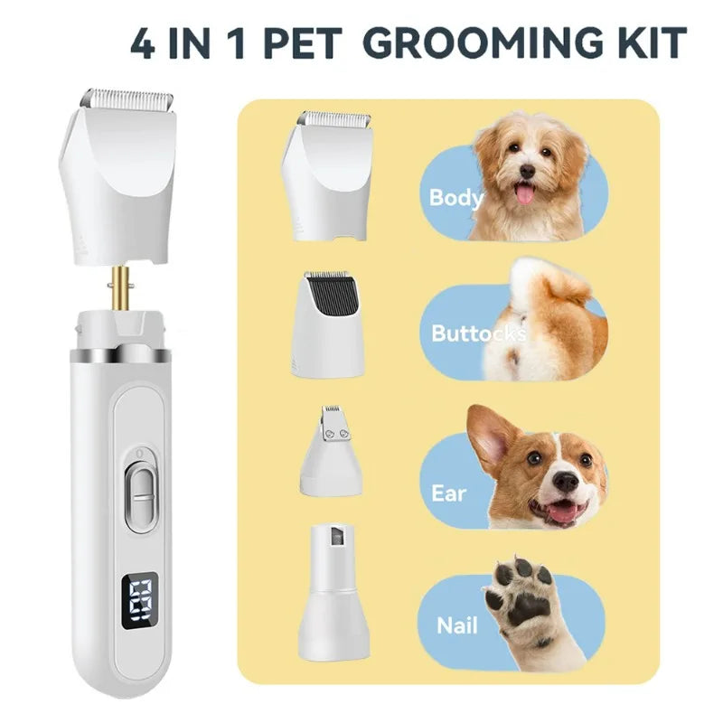 Rechargeable Low Noise Paw Trimmer