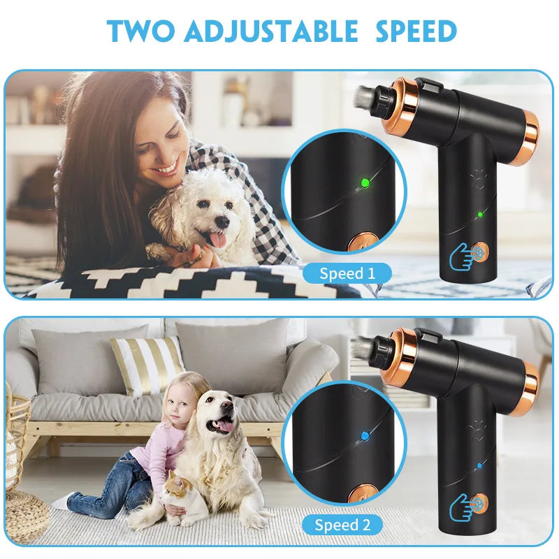 Rechargeable Nail Grinder for Cats and Dogs