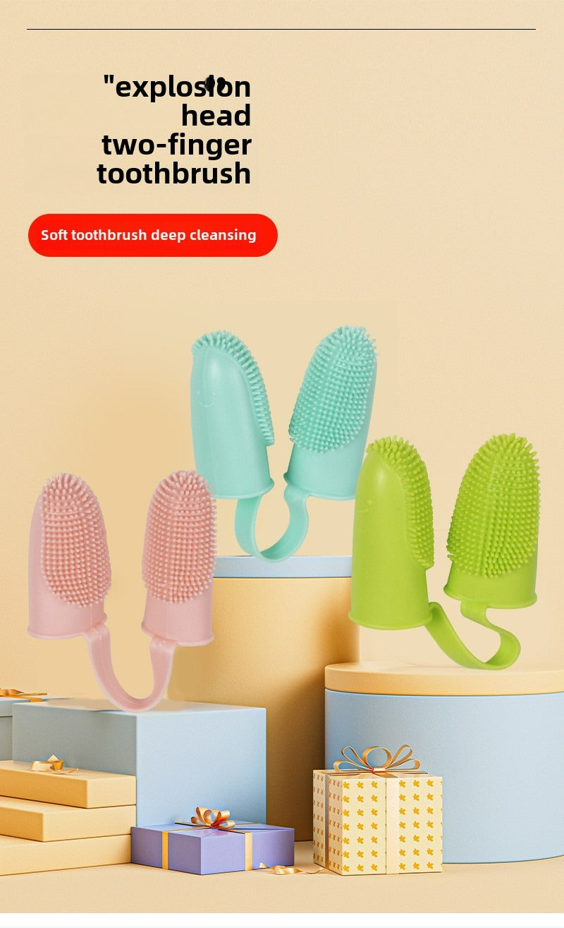 Flexible Finger Toothbrush for Pets