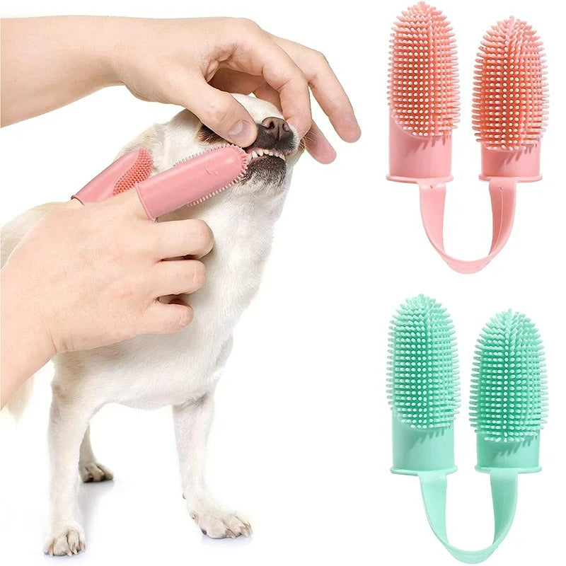 Flexible Finger Toothbrush for Pets