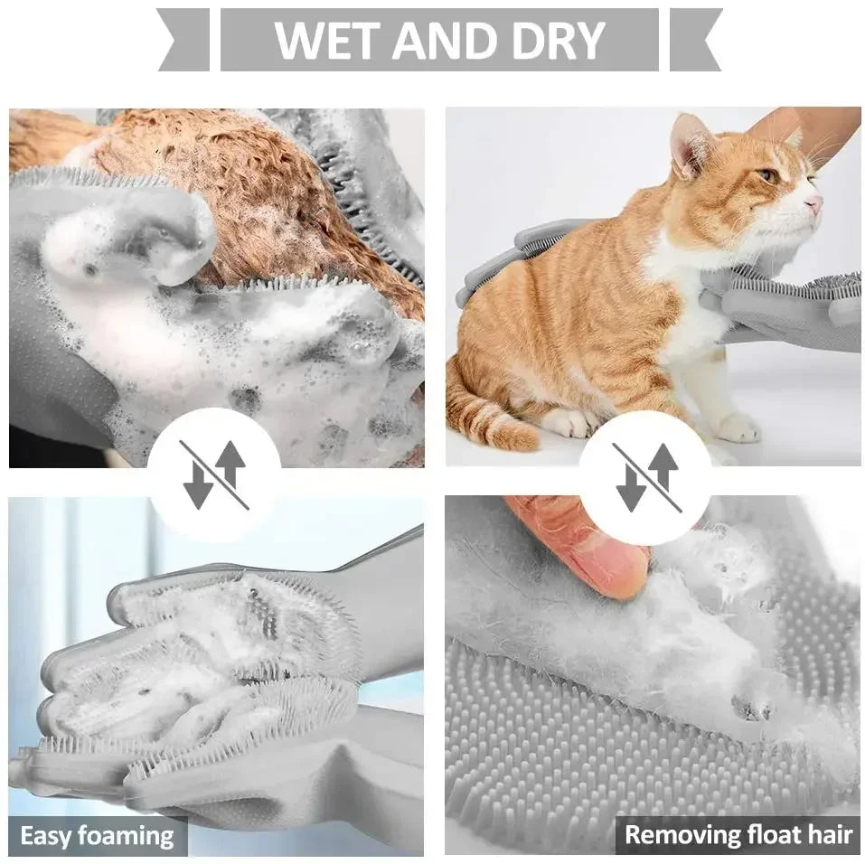 Gentle Hair Removal and Deep Cleaning Glove