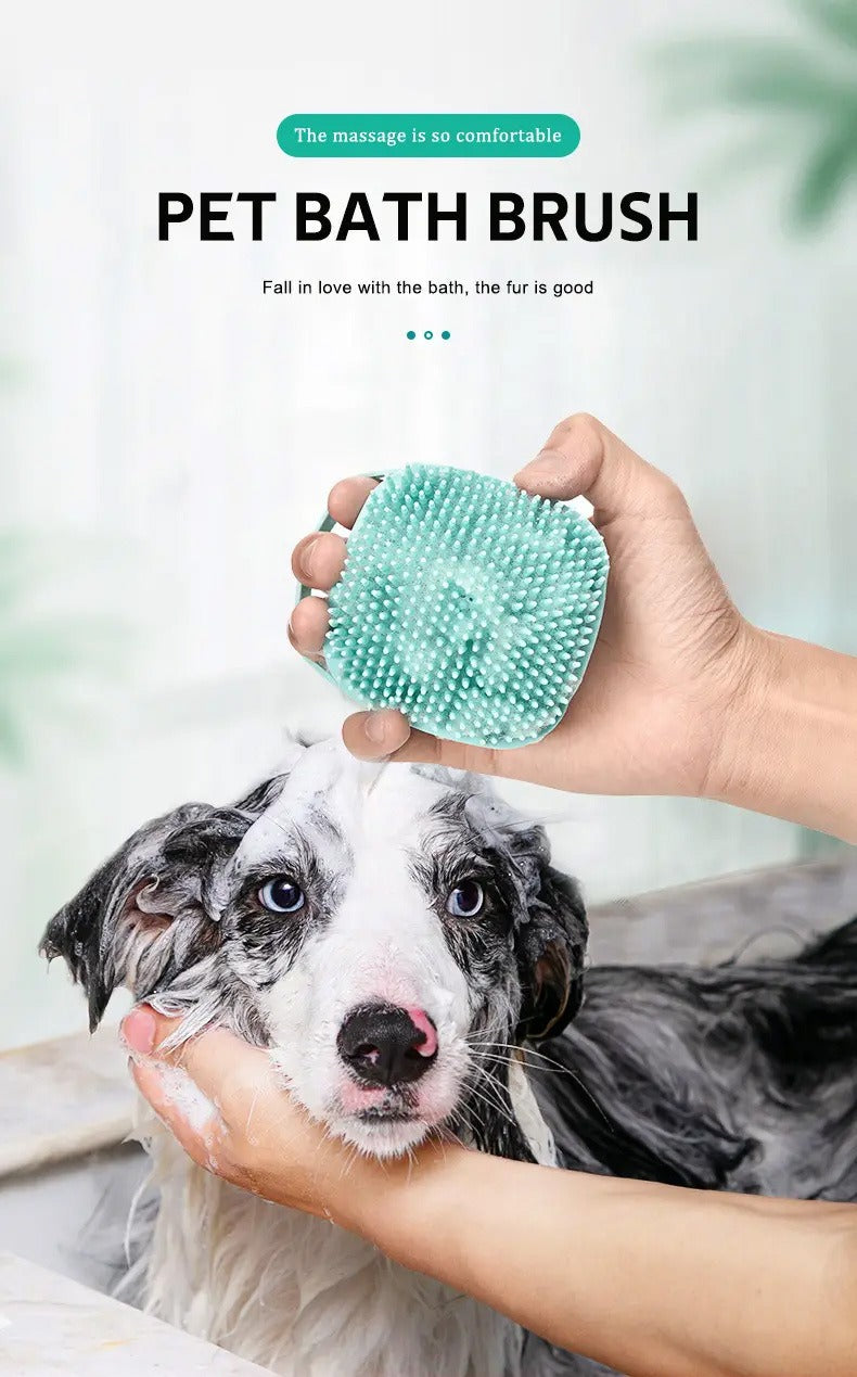 2-in-1 Pet Shampoo Brush