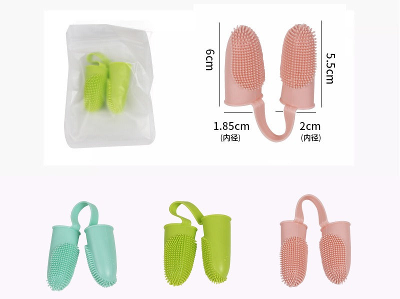 Flexible Finger Toothbrush for Pets