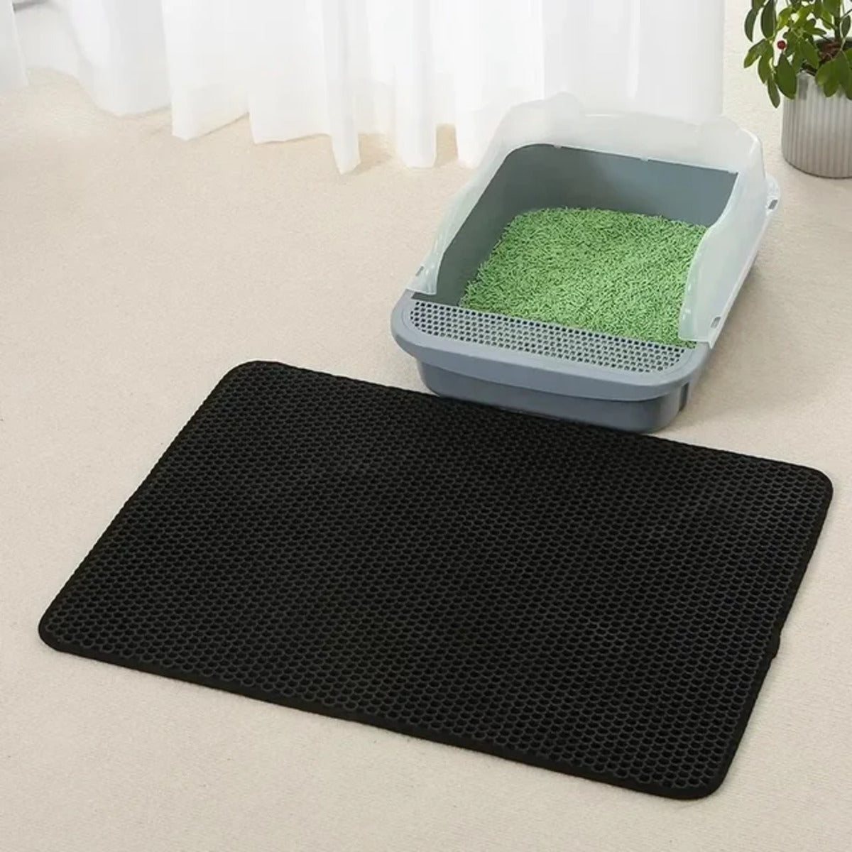 Double-Layer Waterproof Cat Litter Mat