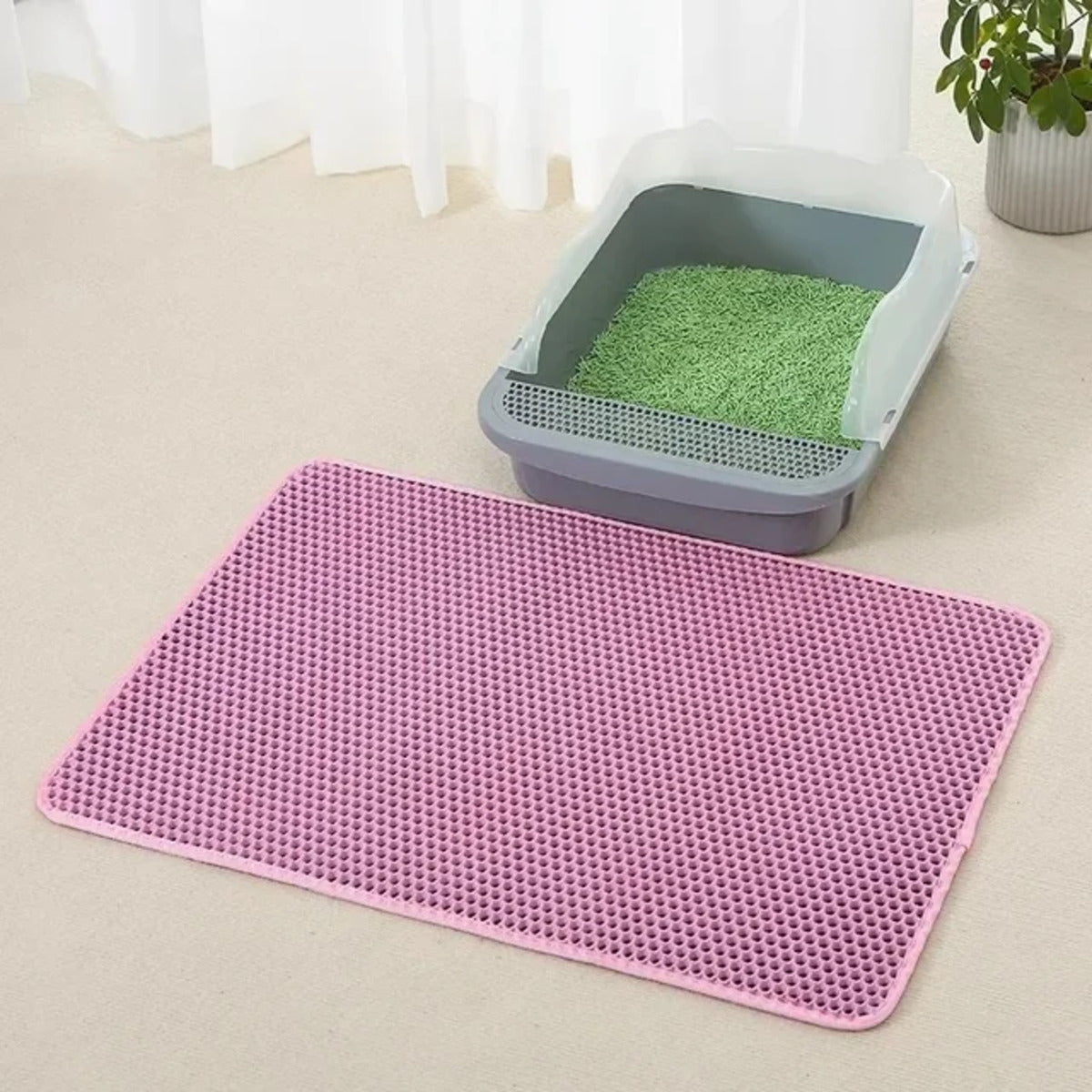 Double-Layer Waterproof Cat Litter Mat