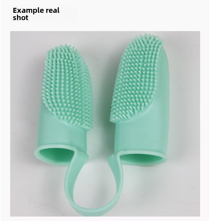 Flexible Finger Toothbrush for Pets