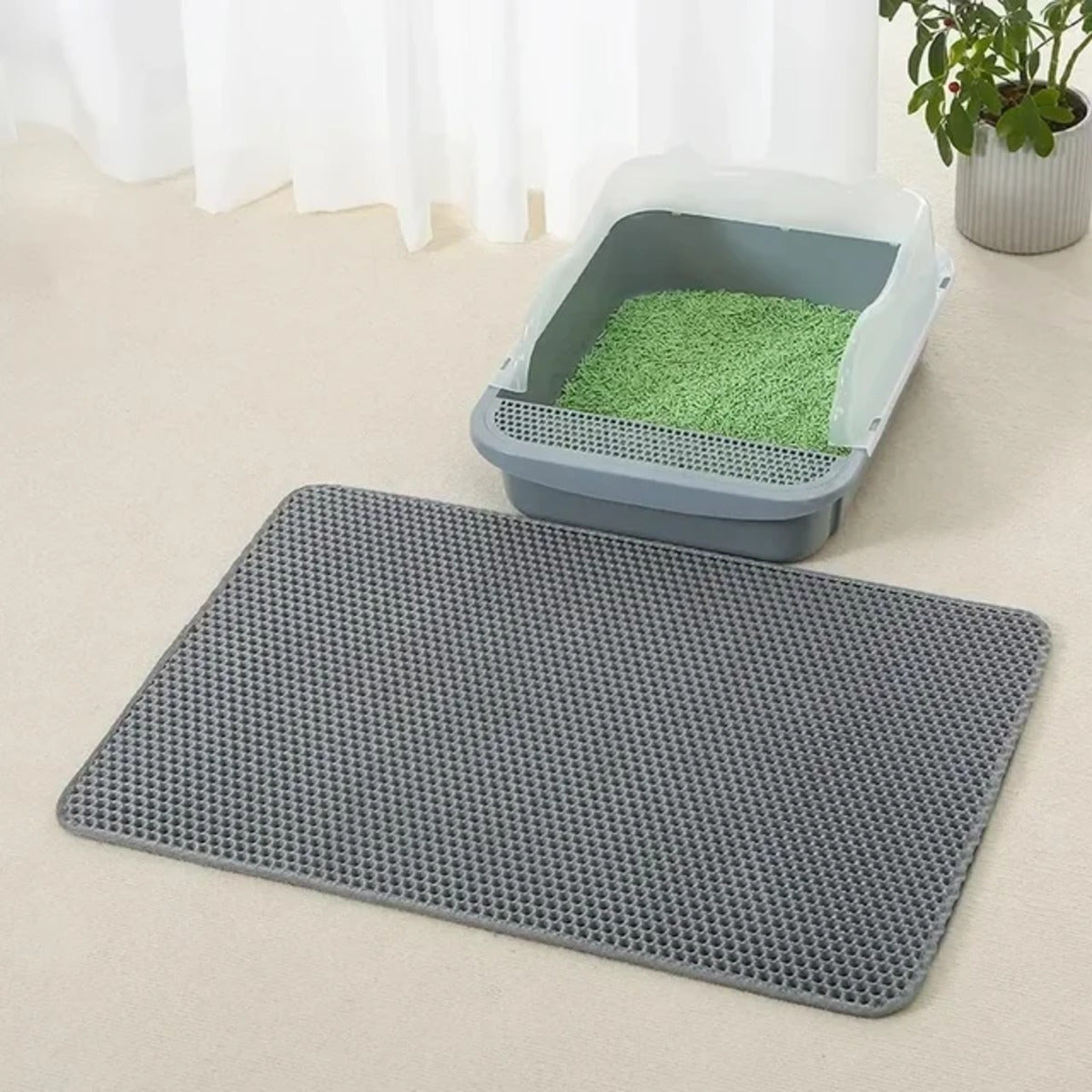 Double-Layer Waterproof Cat Litter Mat