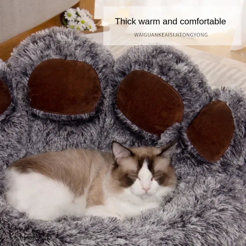 Soft Fluffy Bed For Cats & Dogs