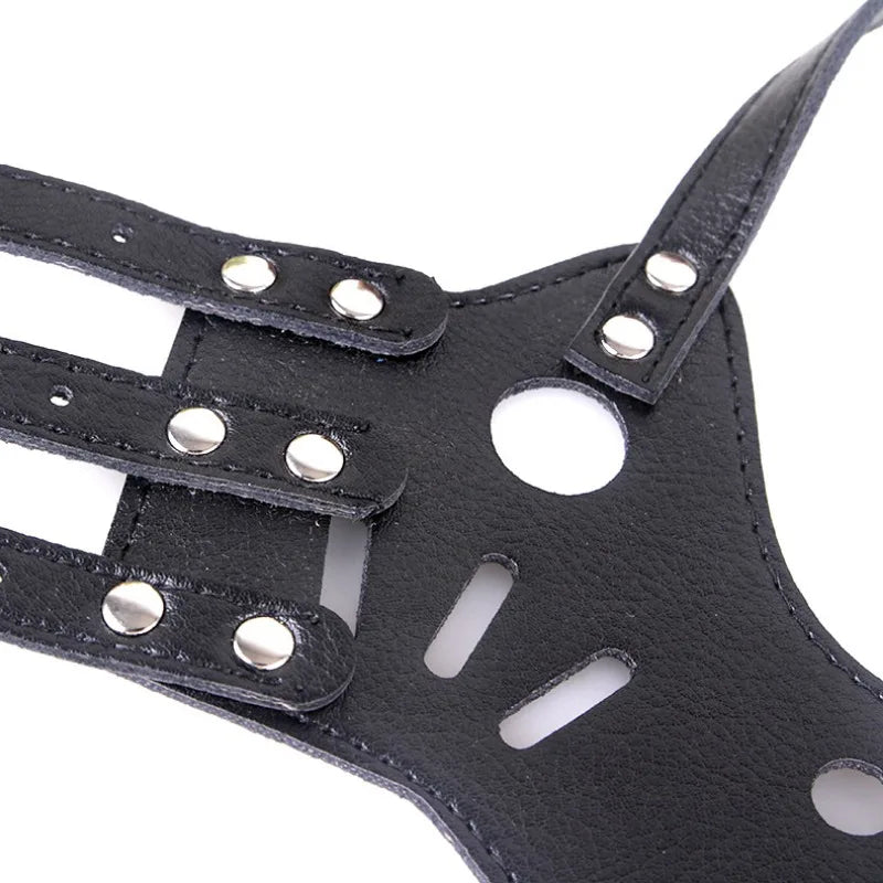 Soft Leather Dog Muzzle