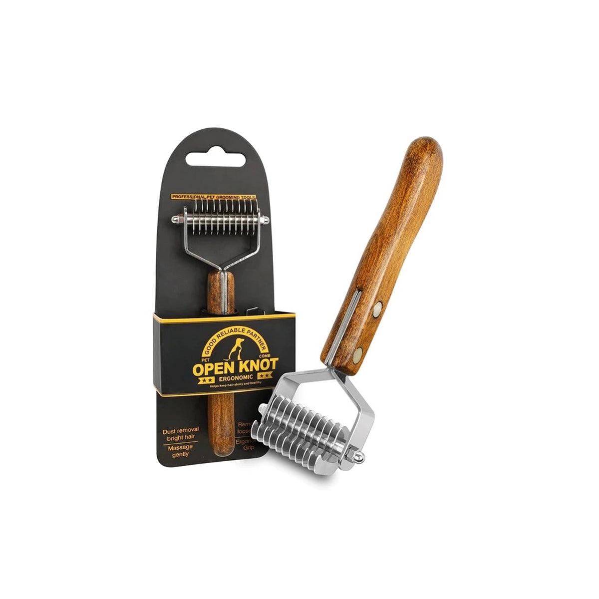 Professional Pet Rake Comb for Dogs & Cats