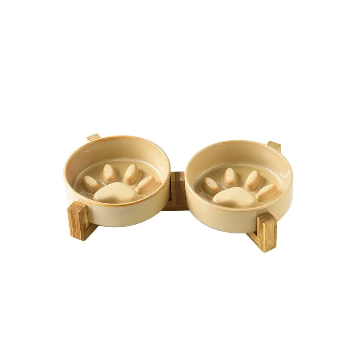Ceramic Slow Feeder Bowl (Cats & Dogs)