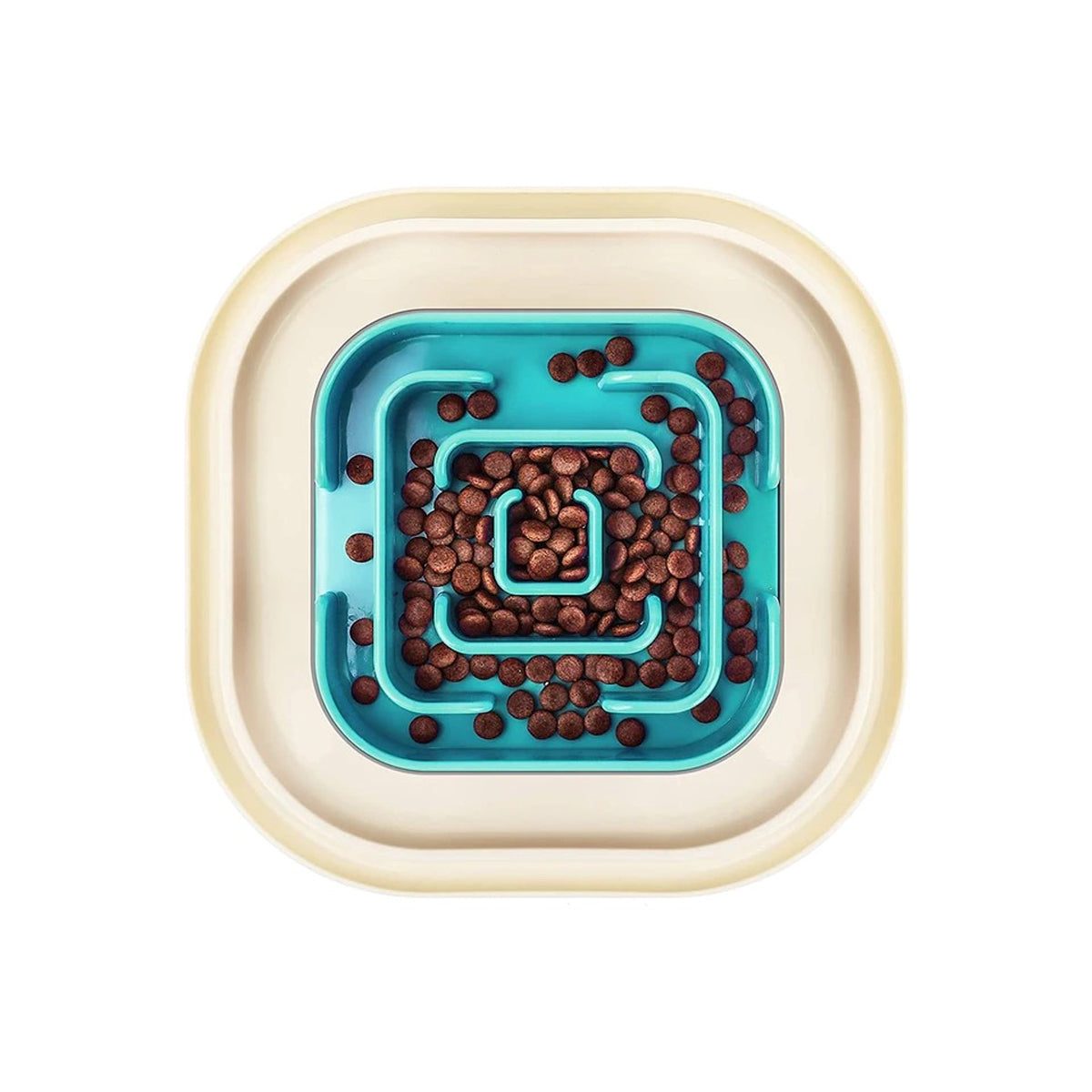 No-Spill Slow Feed Dog Bowls