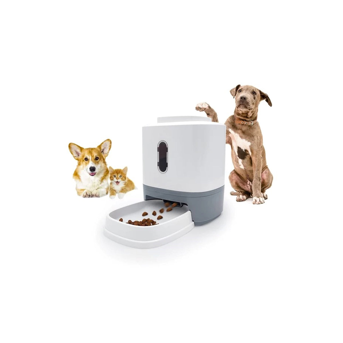 Interactive Automatic Dog Feeder Bowl