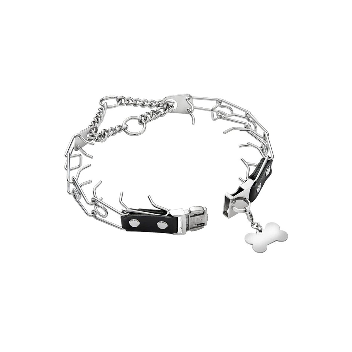 Adjustable Stainless Steel Prong Dog Collar
