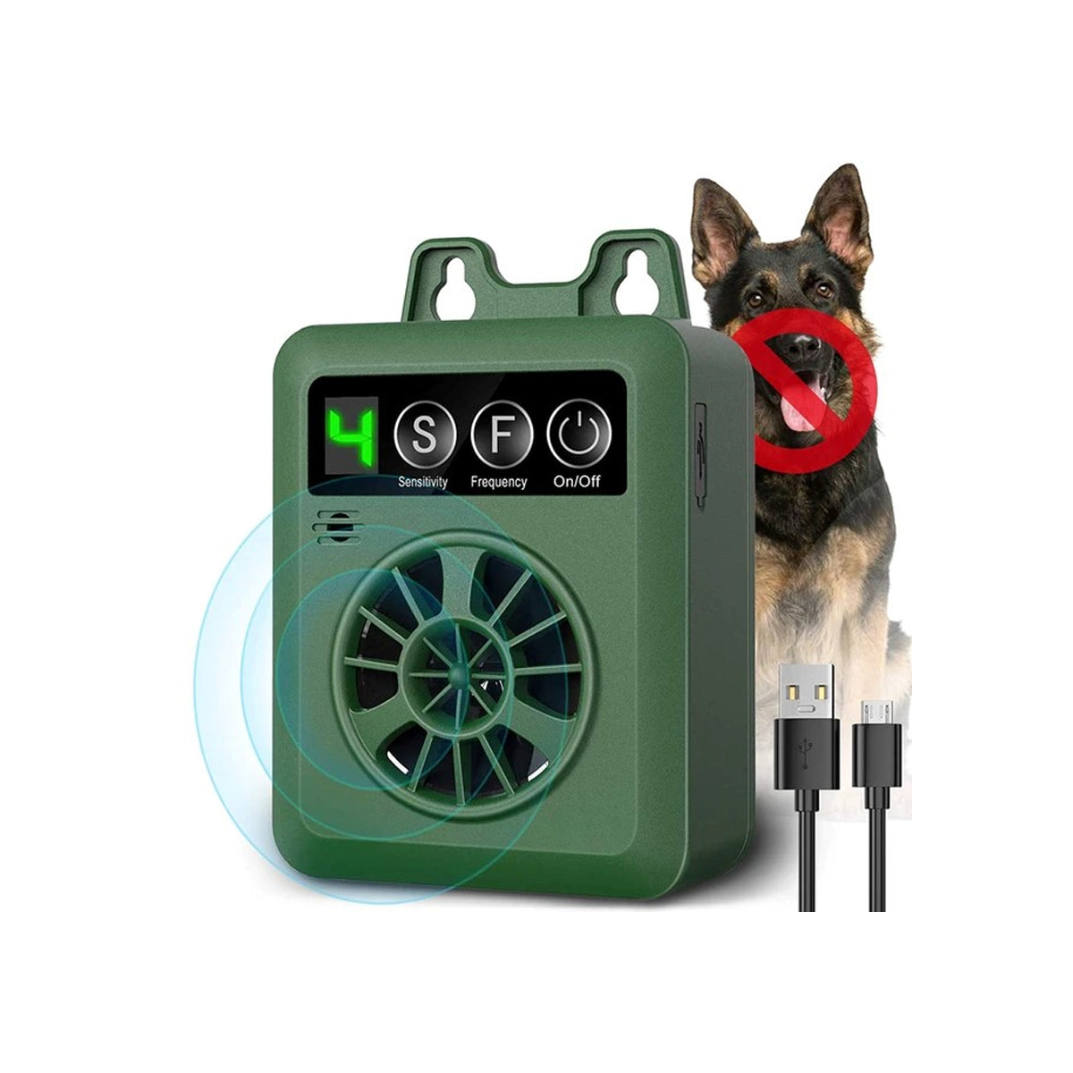 USB Rechargeable Dog Bark Deterrent