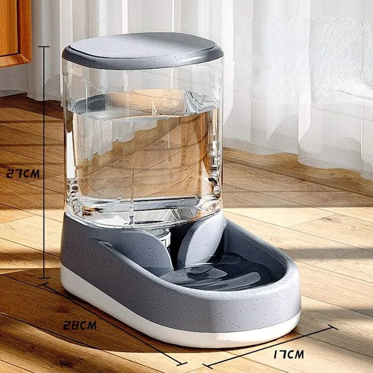 Large Capacity Auto Pet Feeder & Waterer