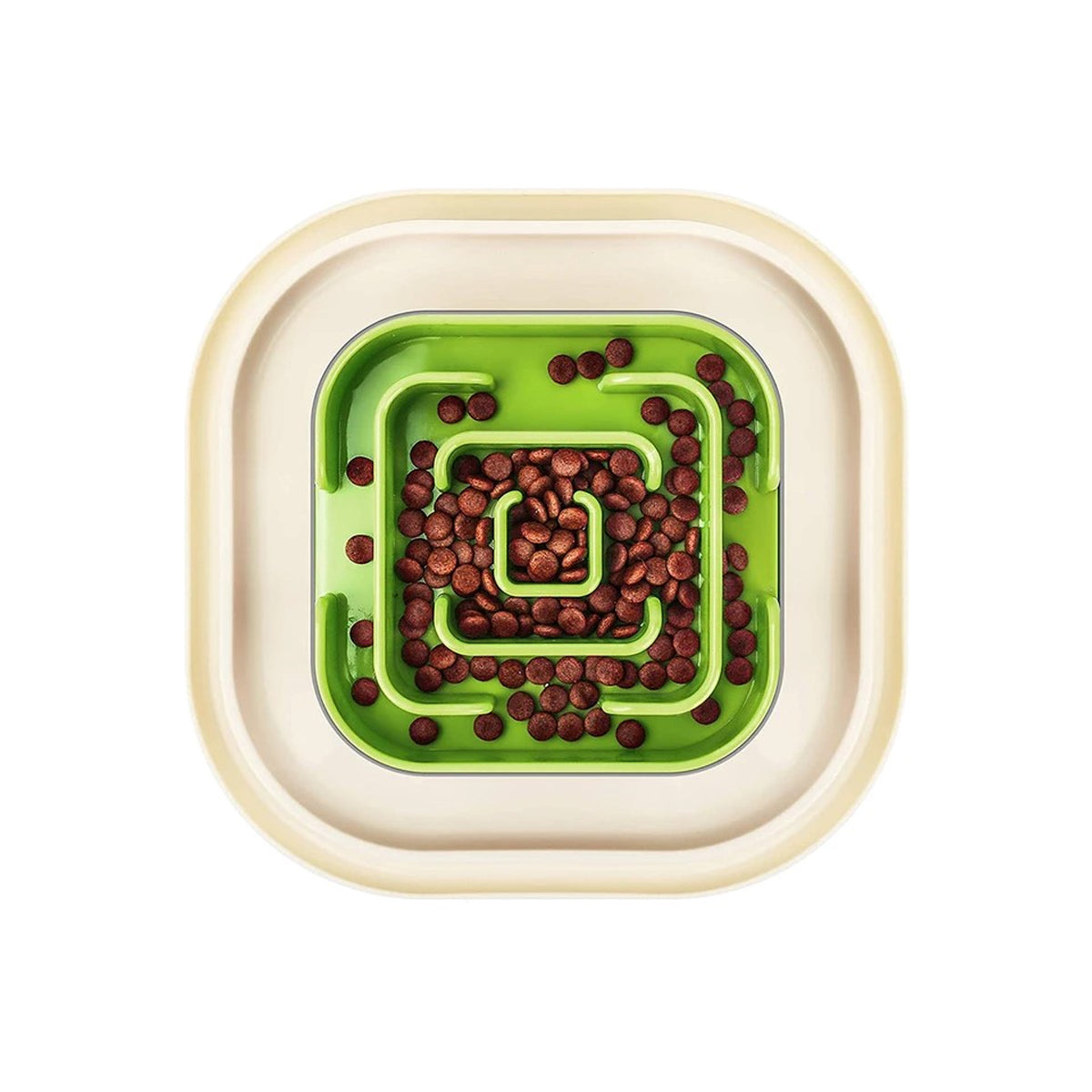 No-Spill Slow Feed Dog Bowls