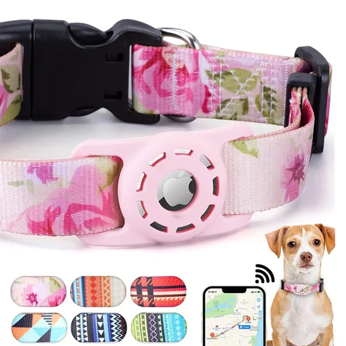 Reflective Airtag Collar for Dogs and Cats