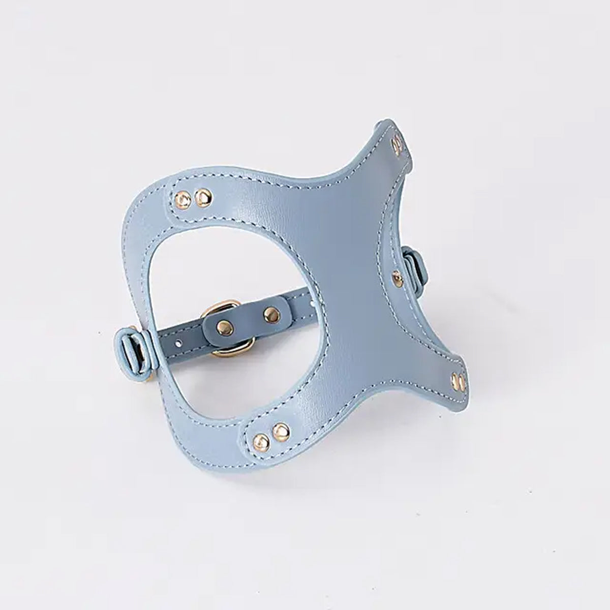 Adjustable Leather Harness Leash Set For Pets