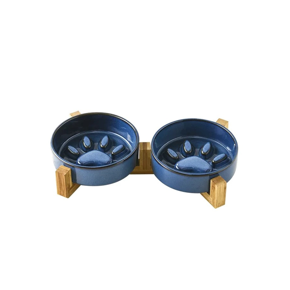 Ceramic Slow Feeder Bowl (Cats & Dogs)