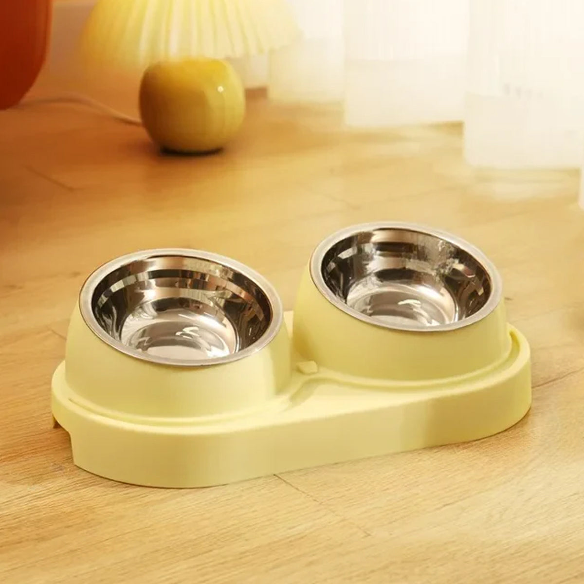 Macaron Pet Double Bowl for Cats and Dogs