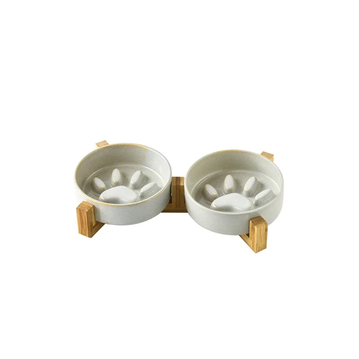 Ceramic Slow Feeder Bowl (Cats & Dogs)