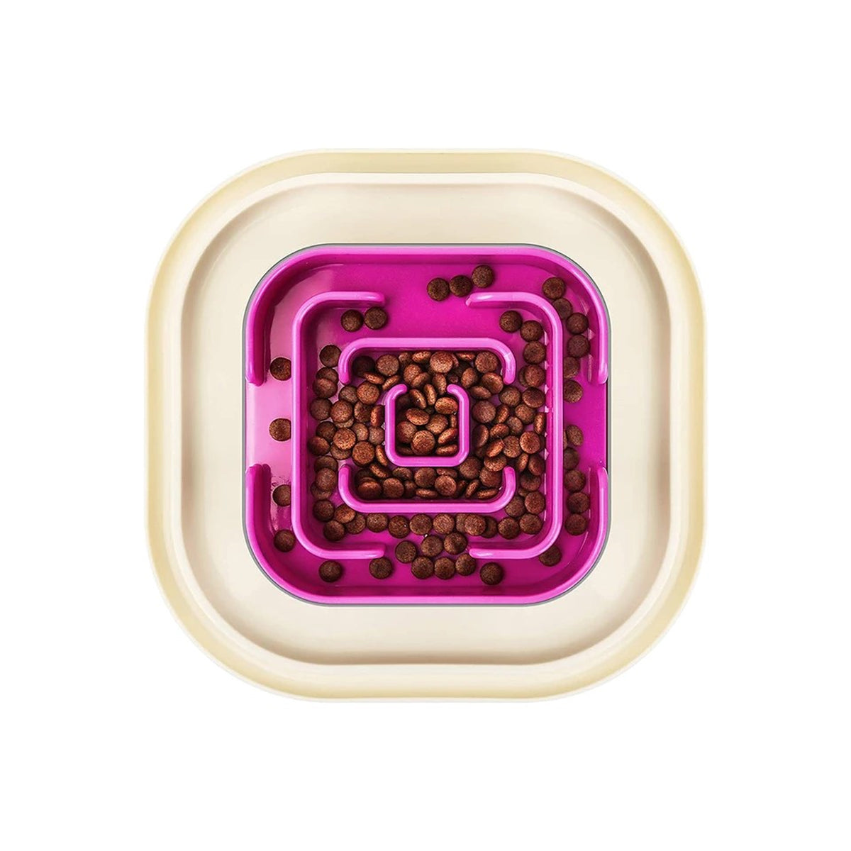 No-Spill Slow Feed Dog Bowls