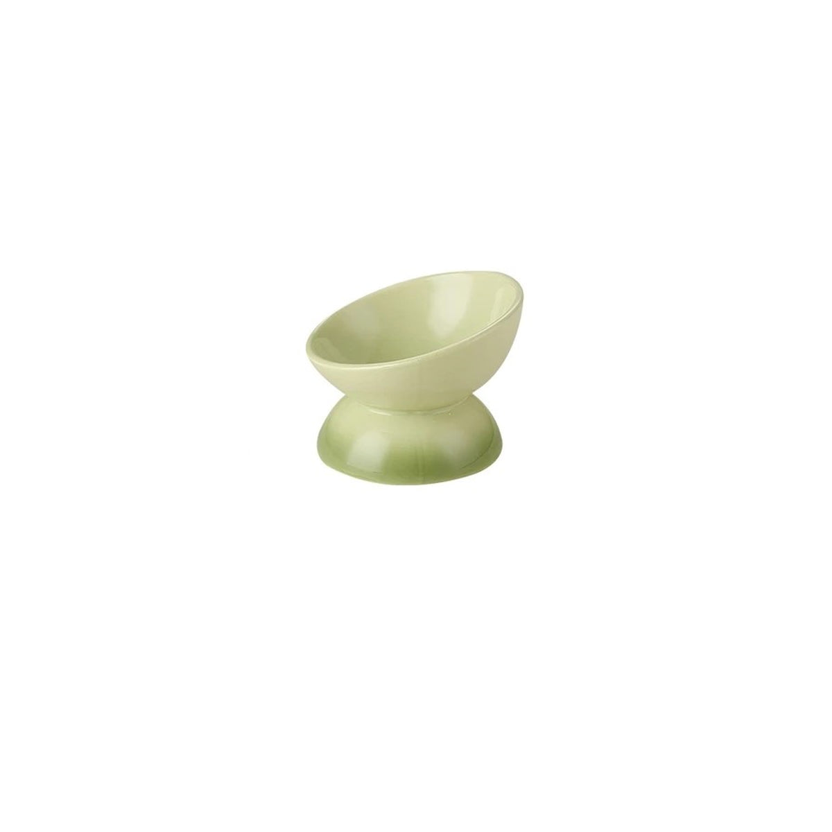 Gradient Ceramic Cat Bowl