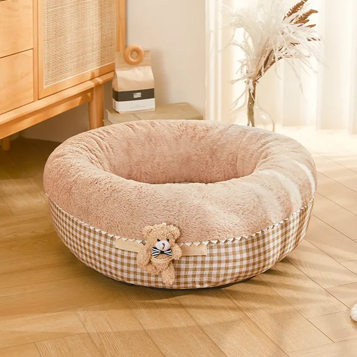 Thickened Velvet Pet Bed (Autumn/Winter)