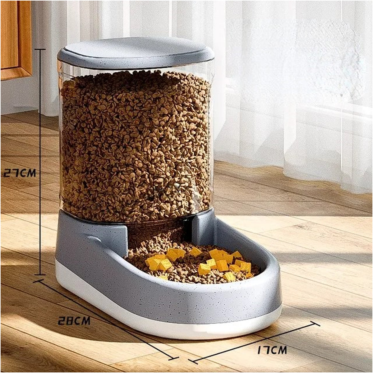 Large Capacity Auto Pet Feeder & Waterer