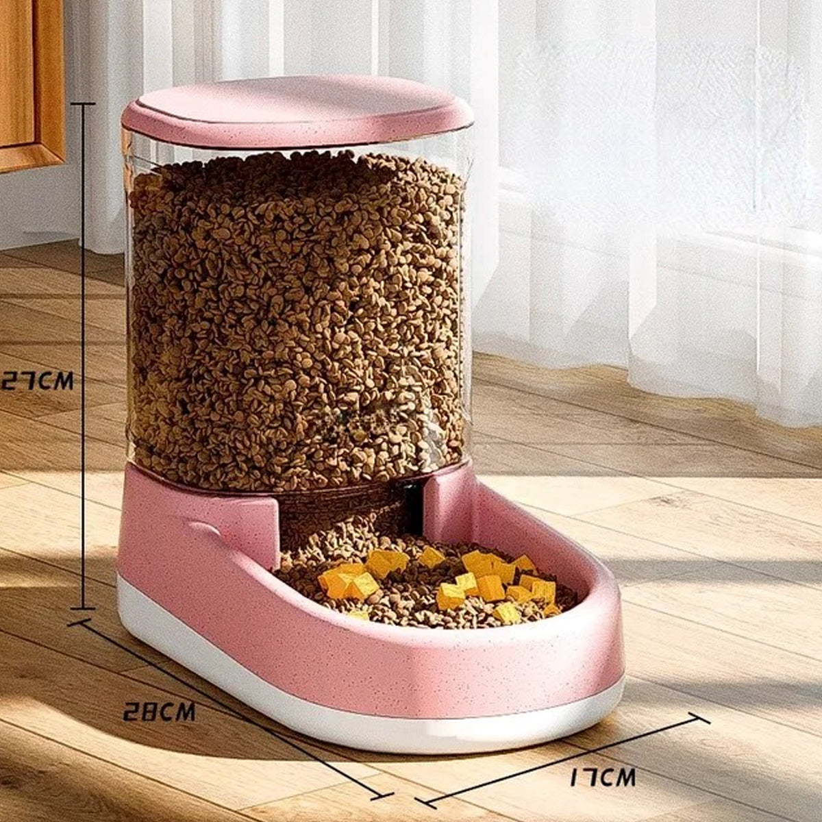 Large Capacity Auto Pet Feeder & Waterer