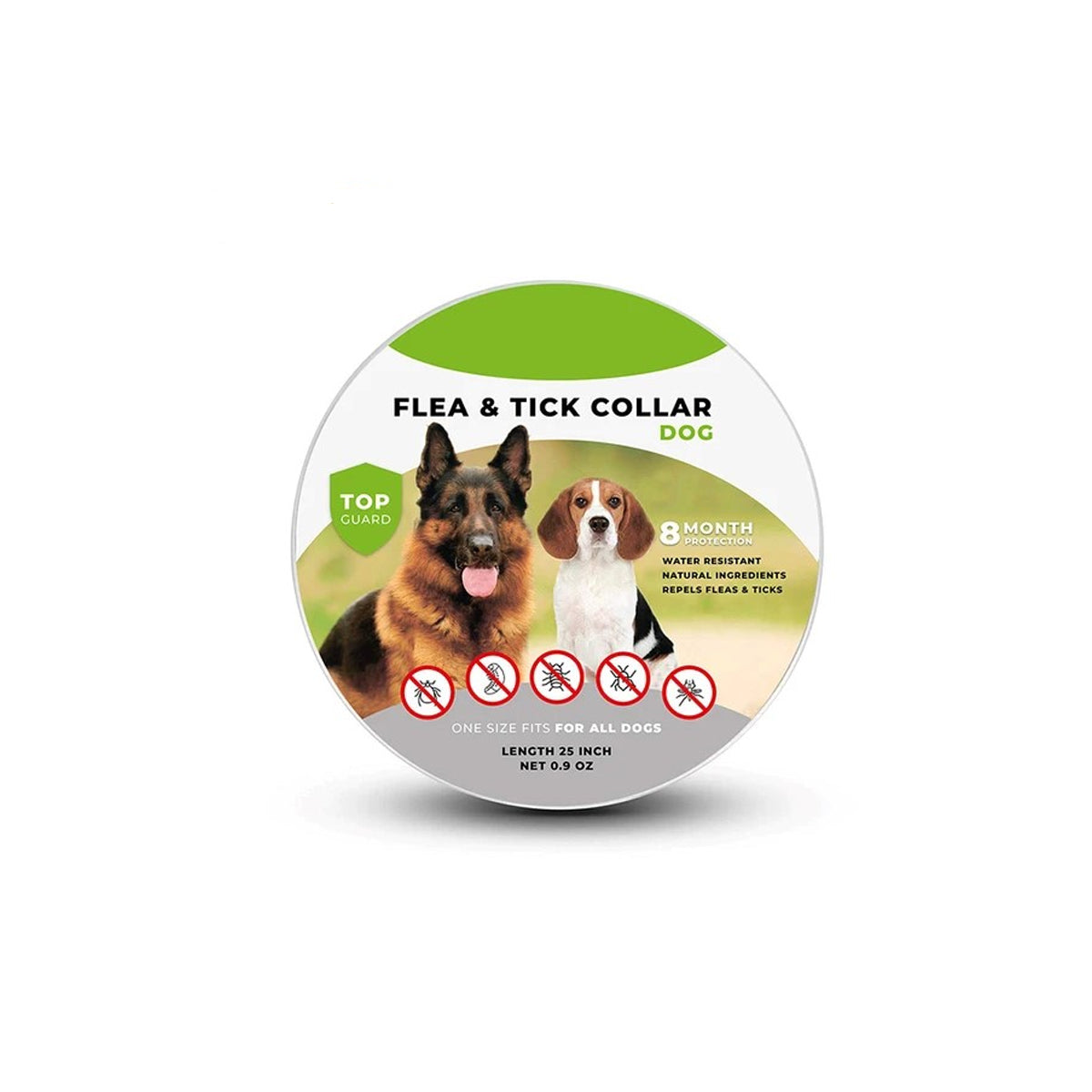 Natural Hypoallergenic Dog Flea & Tick Collar