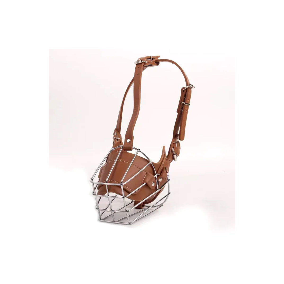 Comfortable Leather Muzzle For Large Dogs