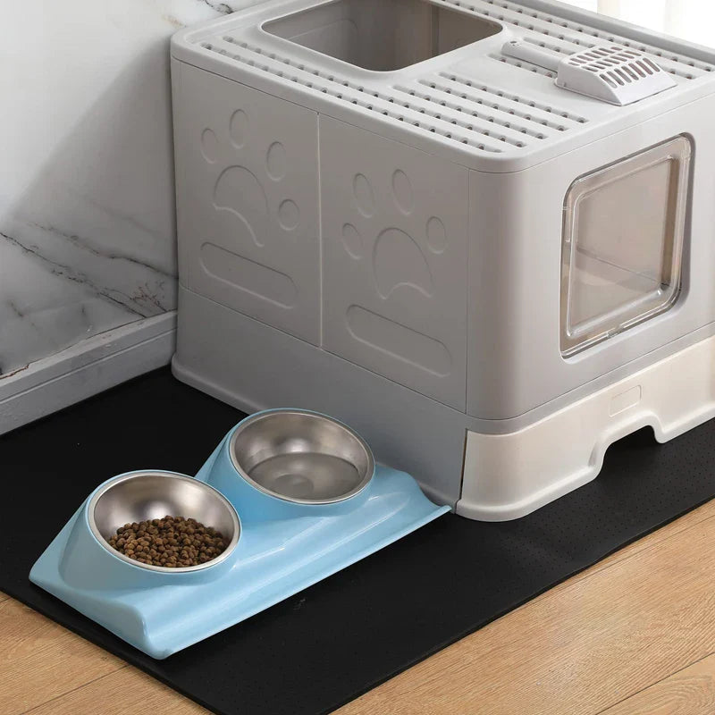 Elevated Stainless Steel Pet Bowls