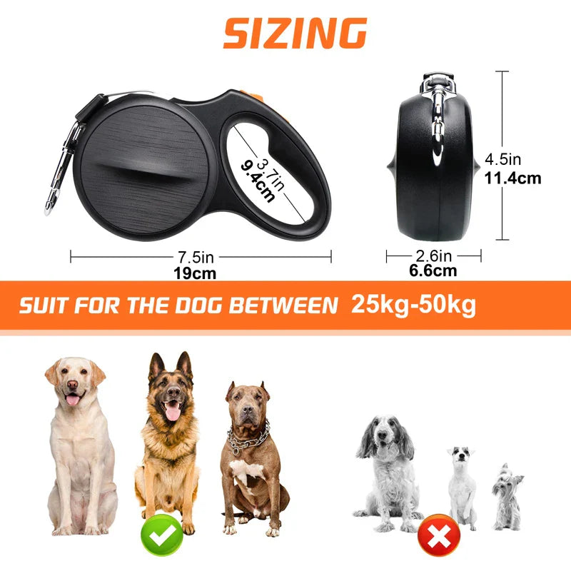 Autobrake Retractable Dog Leash