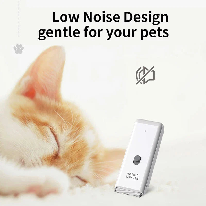 Portable Cordless Electric Pet Hair Trimmer