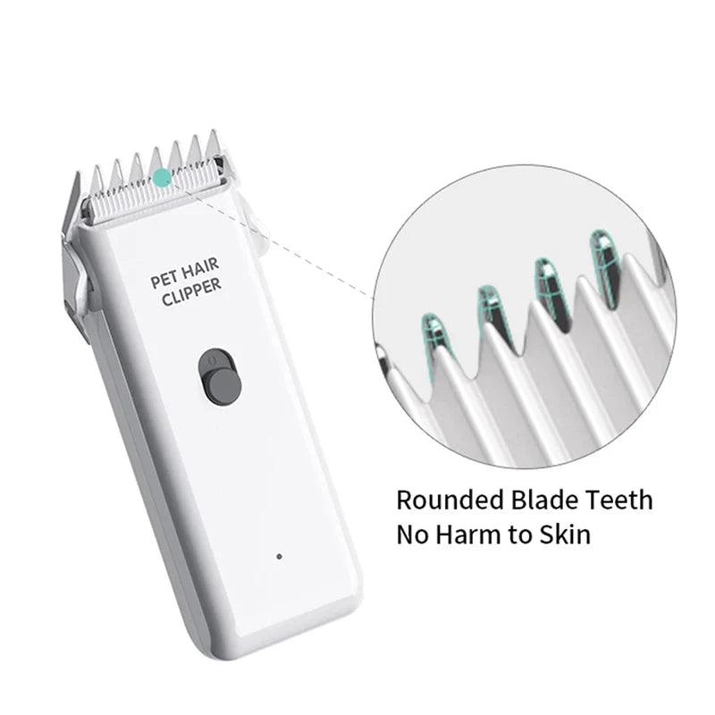 Portable Cordless Electric Pet Hair Trimmer