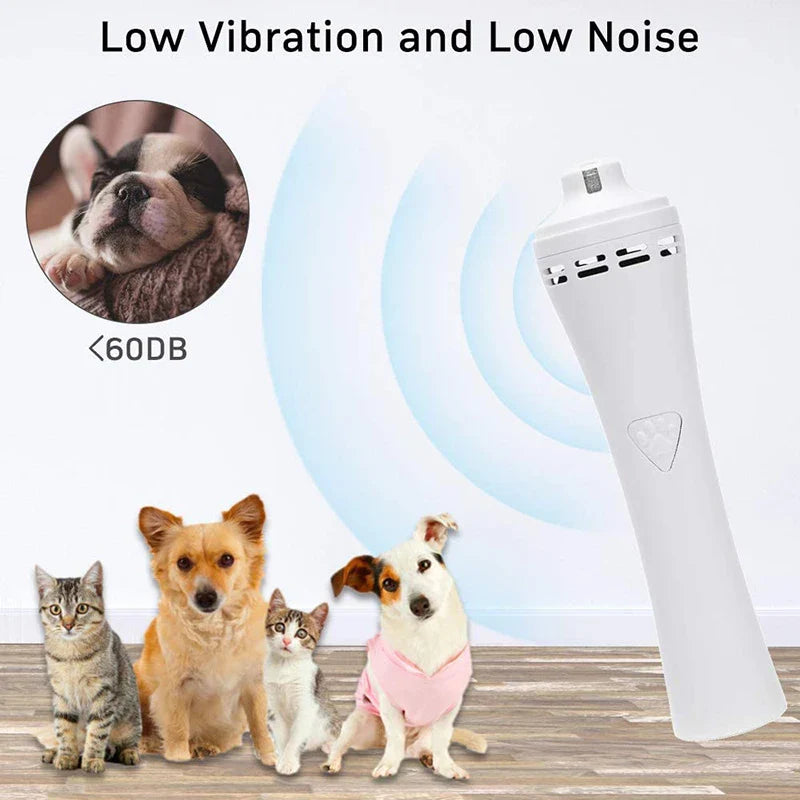 Efficient Dog Nail Grinder with Dust Suction