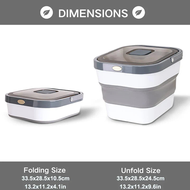 Foldable Dog Food Storage Container