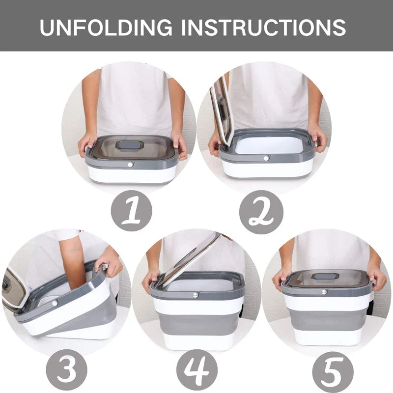 Foldable Dog Food Storage Container