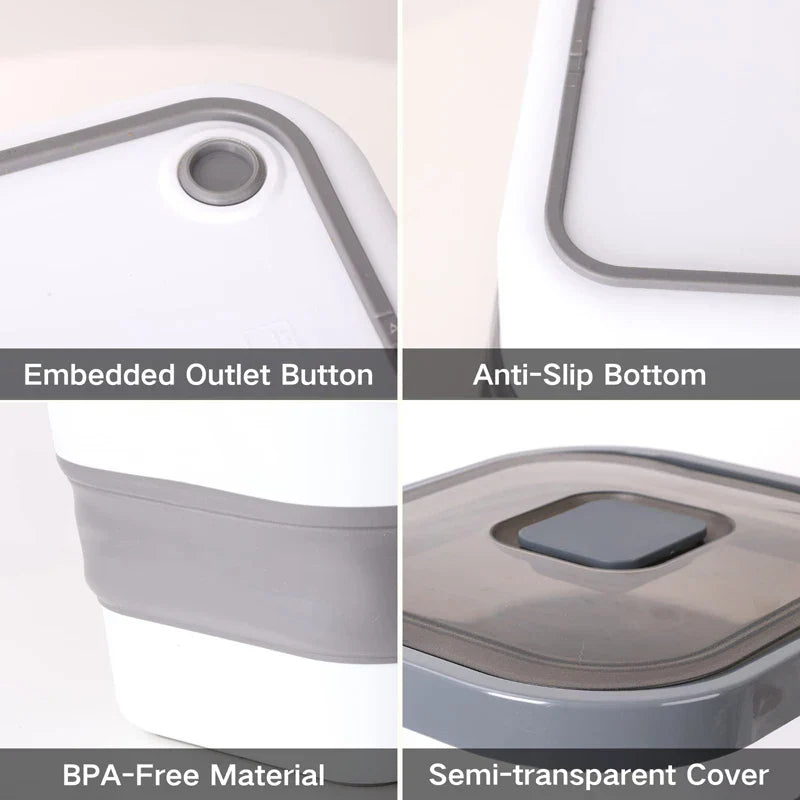 Foldable Dog Food Storage Container