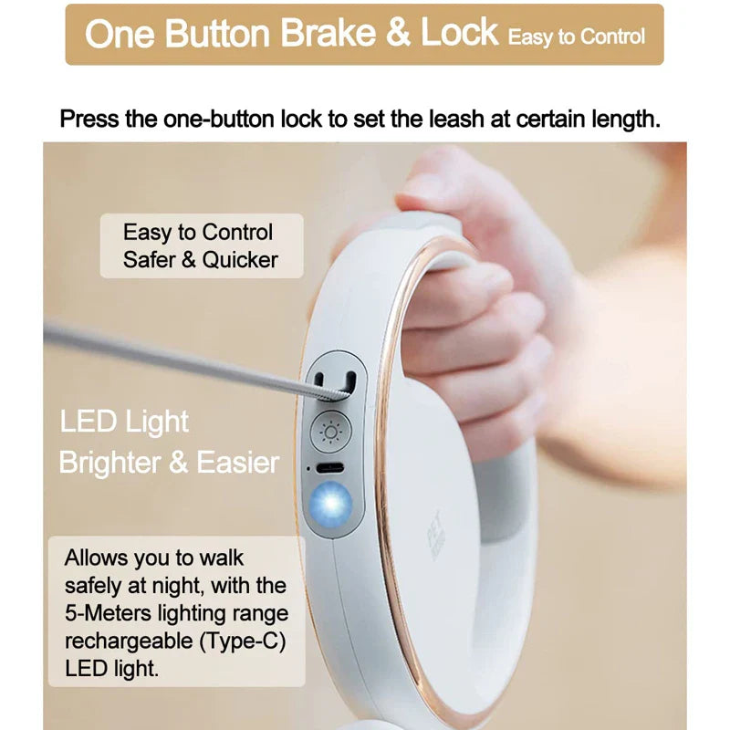 Heavy Duty Retractable Dog Leash