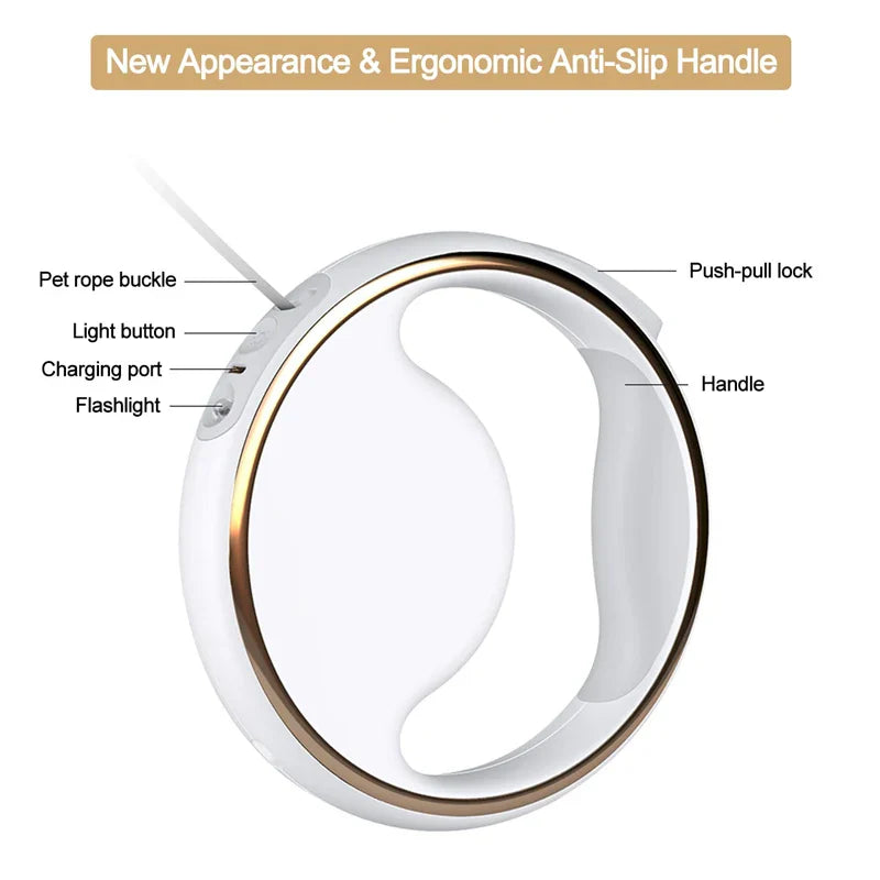 Heavy Duty Retractable Dog Leash