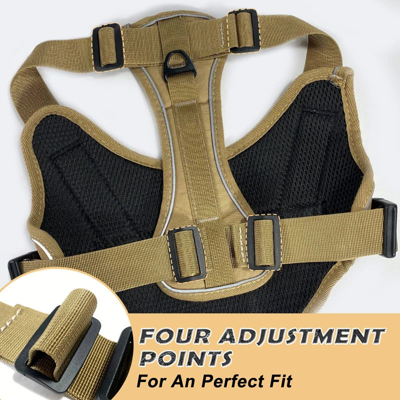 No Pull Tactical Dog Harness