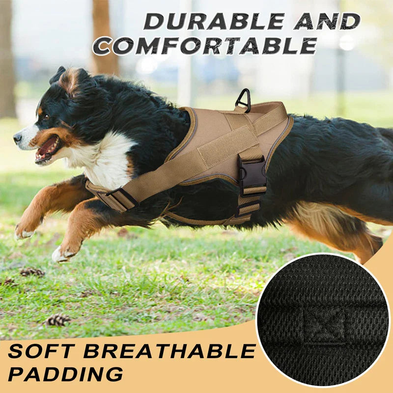No Pull Tactical Dog Harness